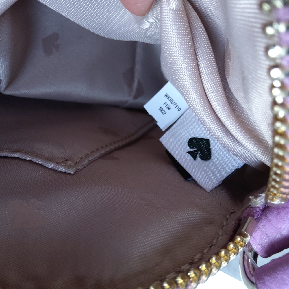 Kate Spade NWT Hanna Pebbled Leather Valerian Crossbody Bag - Picture 13 of 15